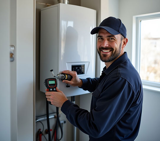 reparación averías calderas Baxi